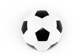 white and black soccer ball thumbnail