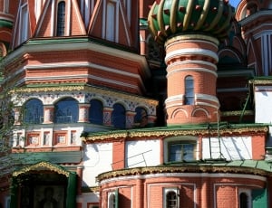 St Basil'S Cathedral, Multicolored, architecture, building exterior thumbnail