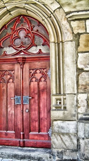 Church, Bayreuth, Building, Germany, door, closed thumbnail