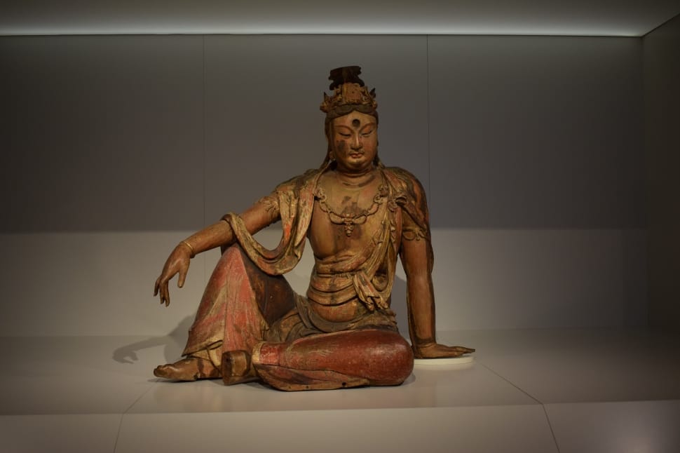 buddha ceramic figurine preview