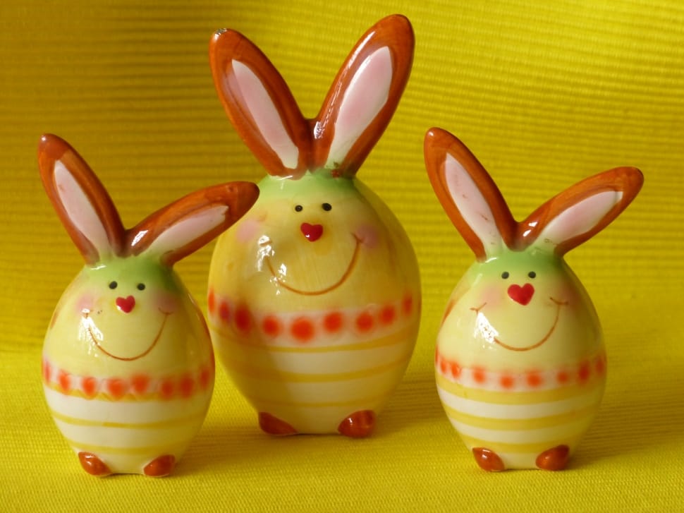 Porcelain, Easter Bunny, Hare, Fig, easter, easter egg preview