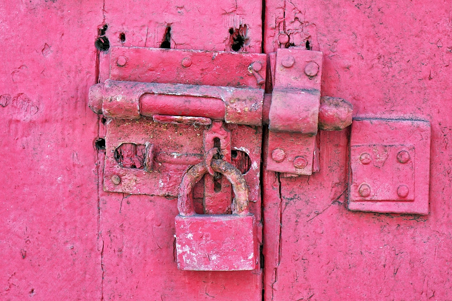 red lock