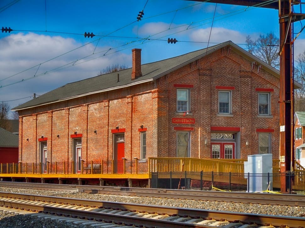 Christiana, Pennsylvania, railroad track, sky preview