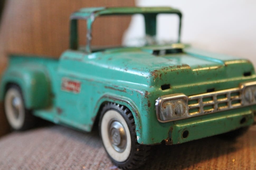 green step side truck die cast preview