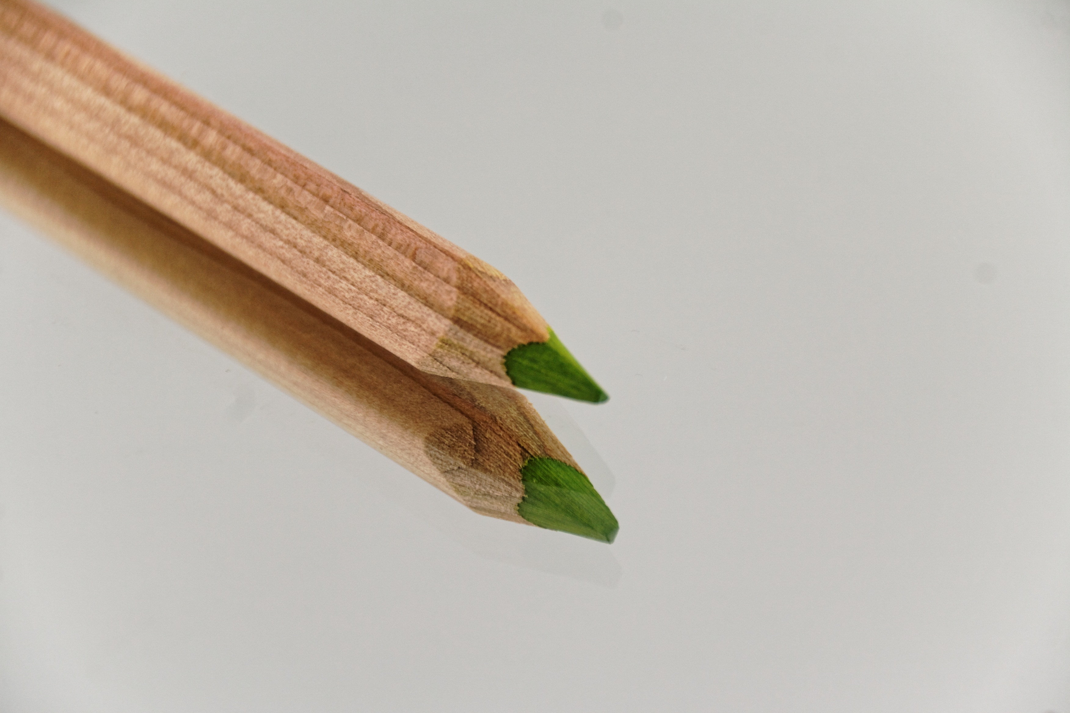 brown green pencil