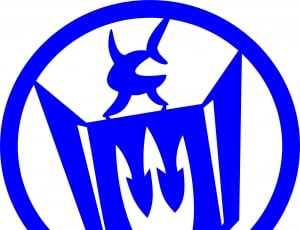 blue and white logo thumbnail