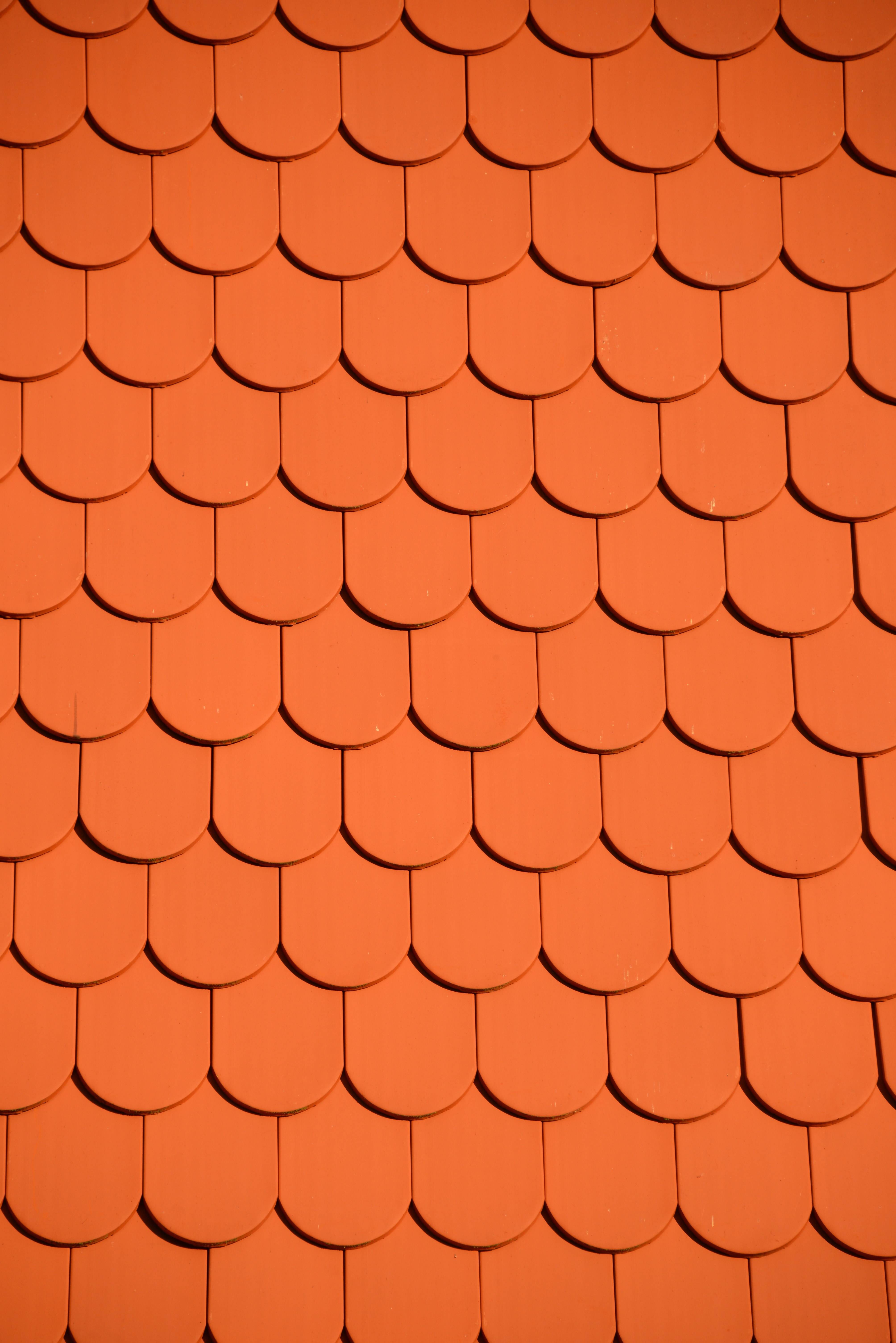 orange roof shingles