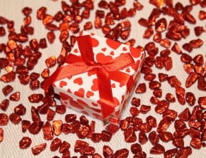 Packaging, Decoration, Loop, Red, Gift, red, celebration thumbnail