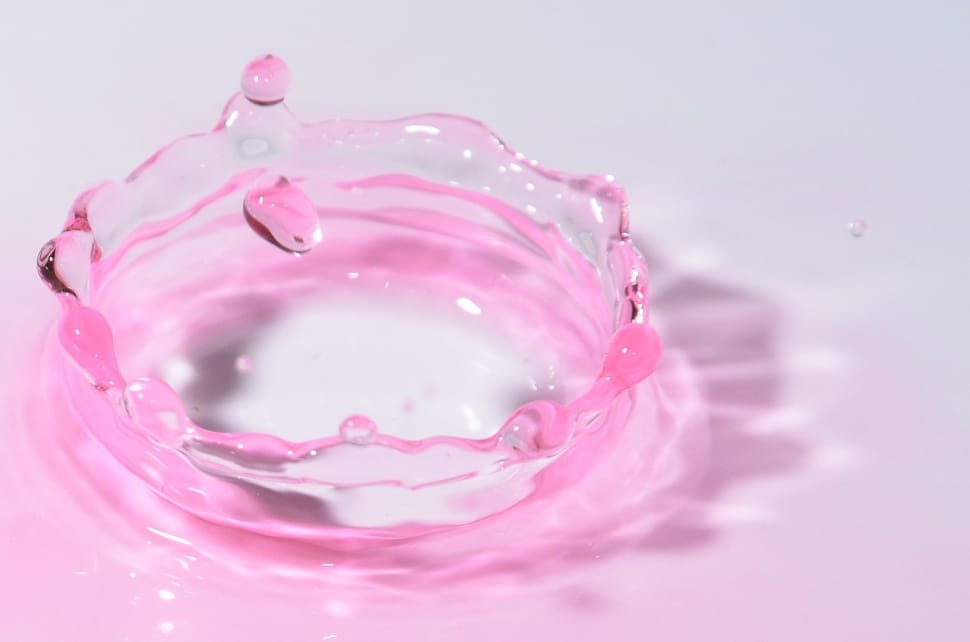 pink water drop preview