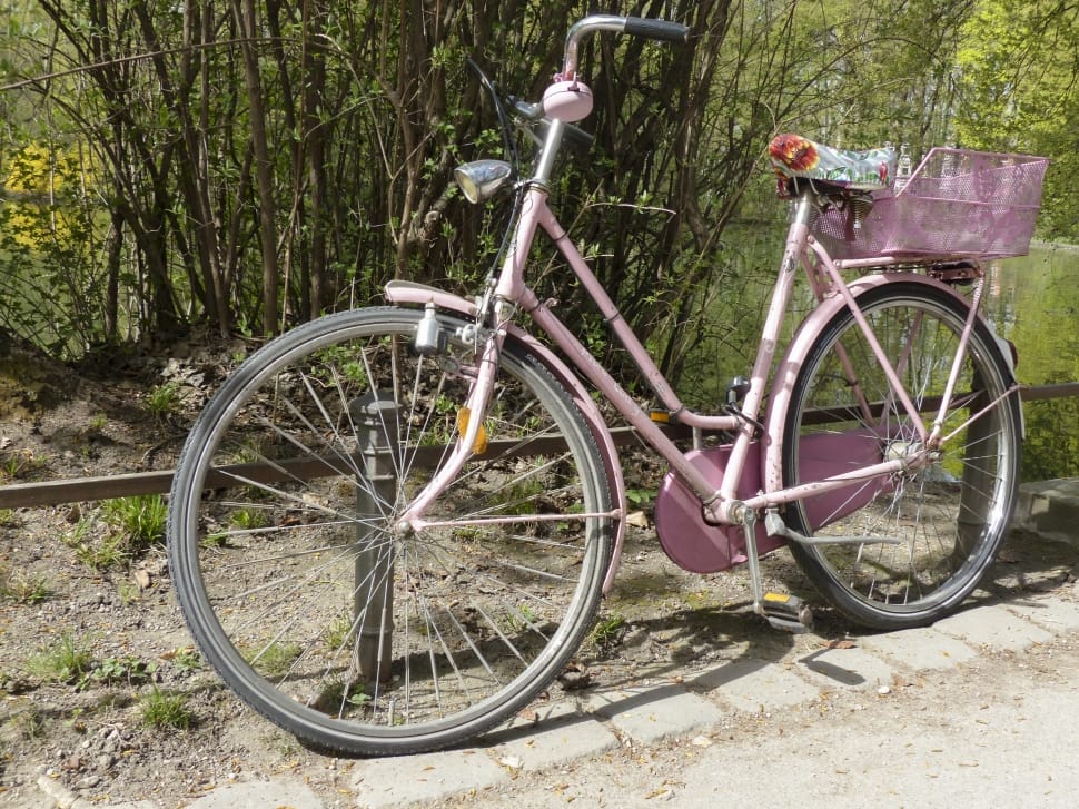 pink city bicycle preview