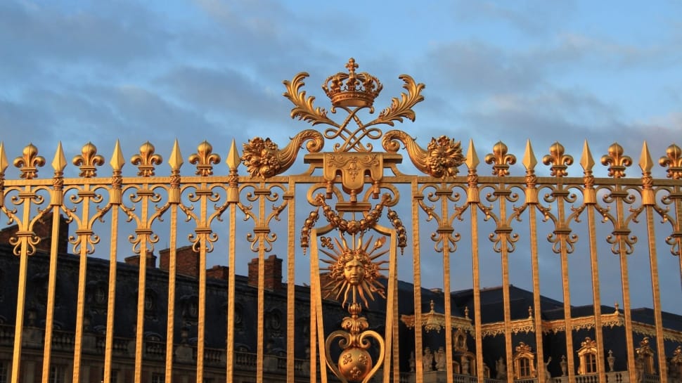 brass metal fence preview