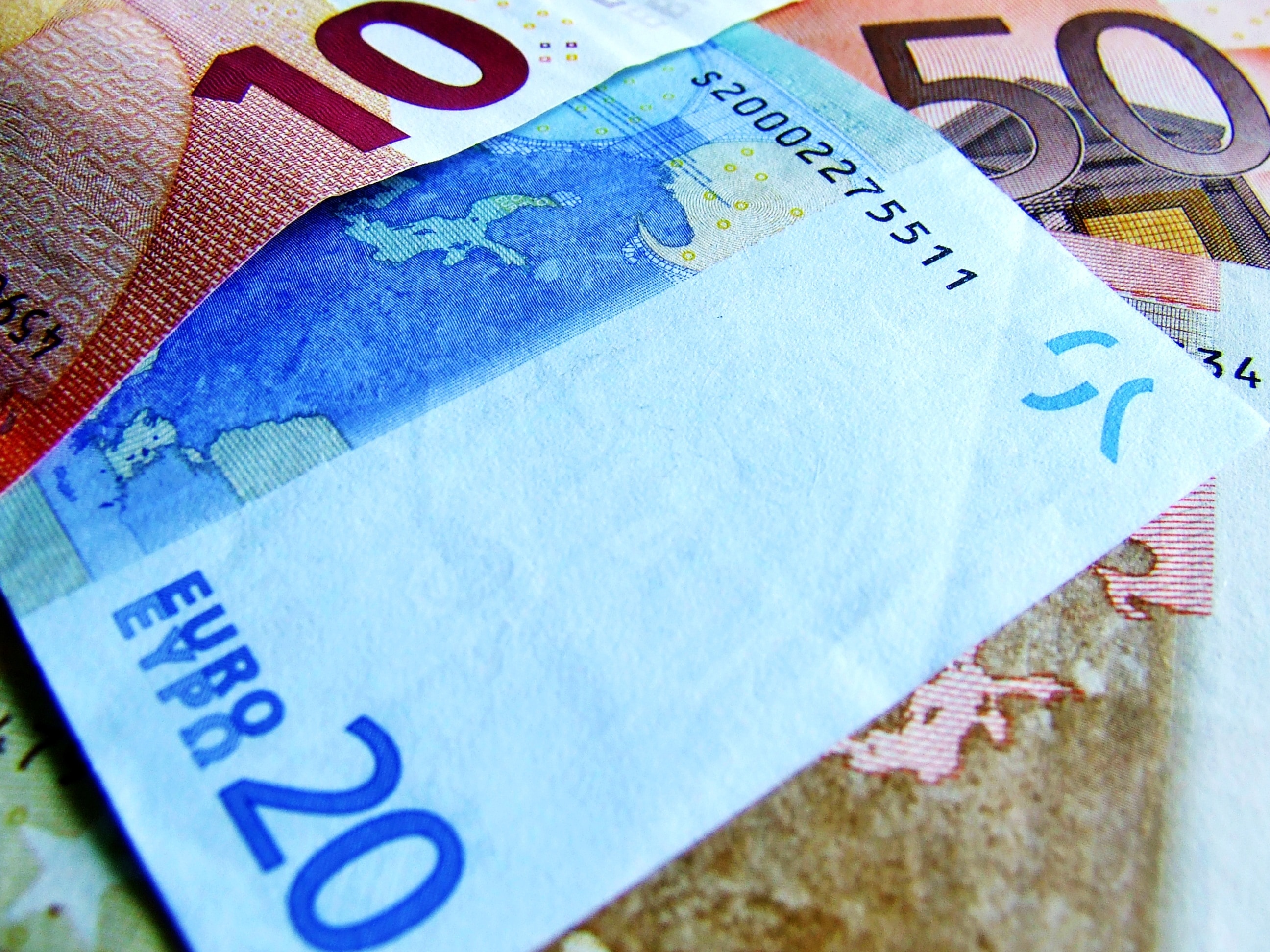 X Wallpaper Euro Bill Peakpx