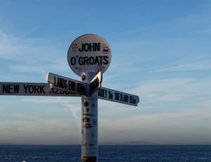 John o'Groats road post thumbnail