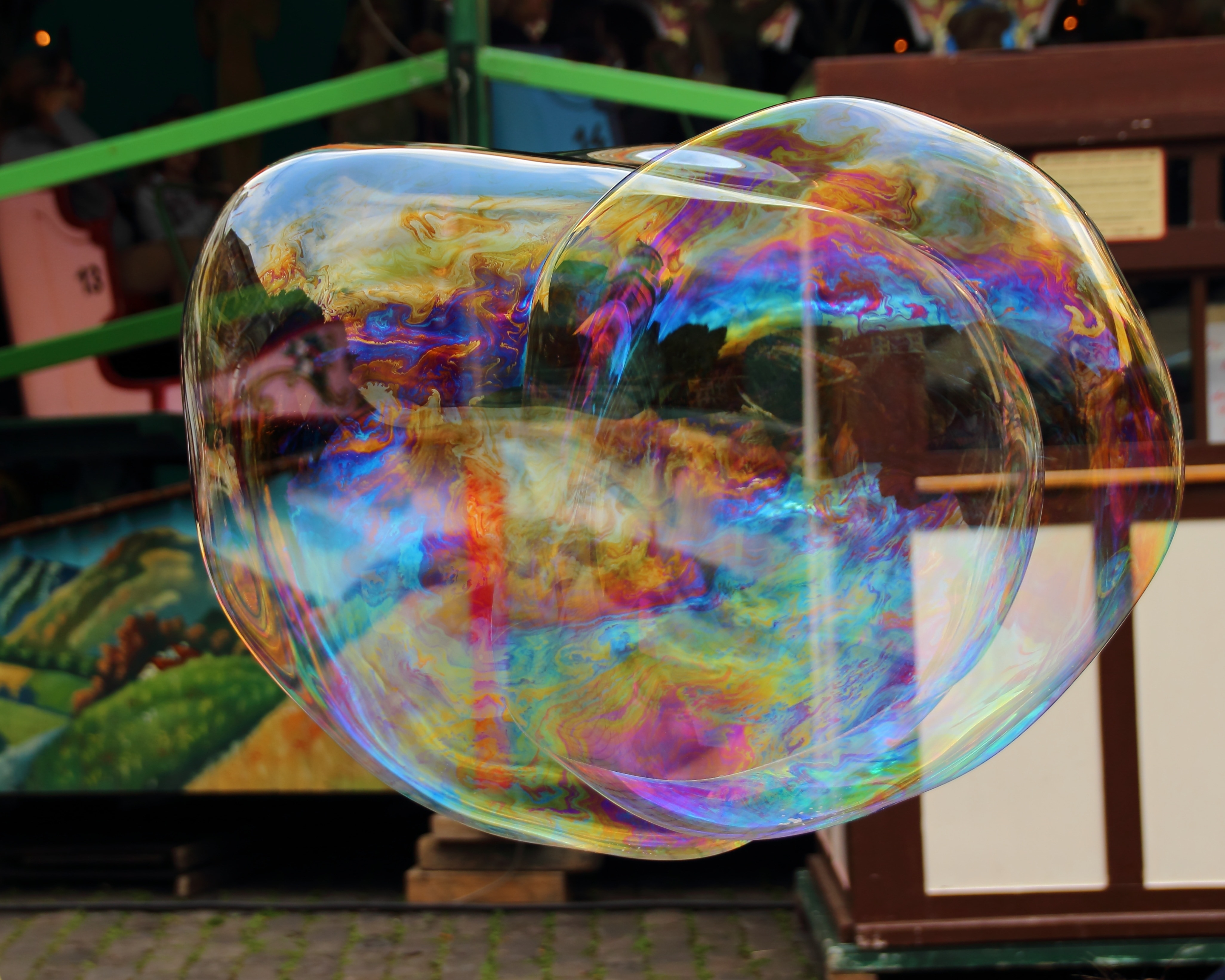 translucent bubble