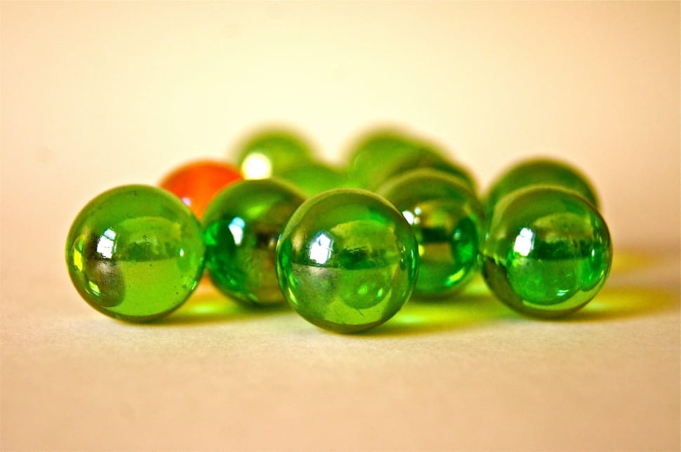green marbles preview