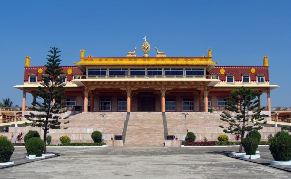 Mini Tibet, Monastery, Mundgod, architecture, built structure preview