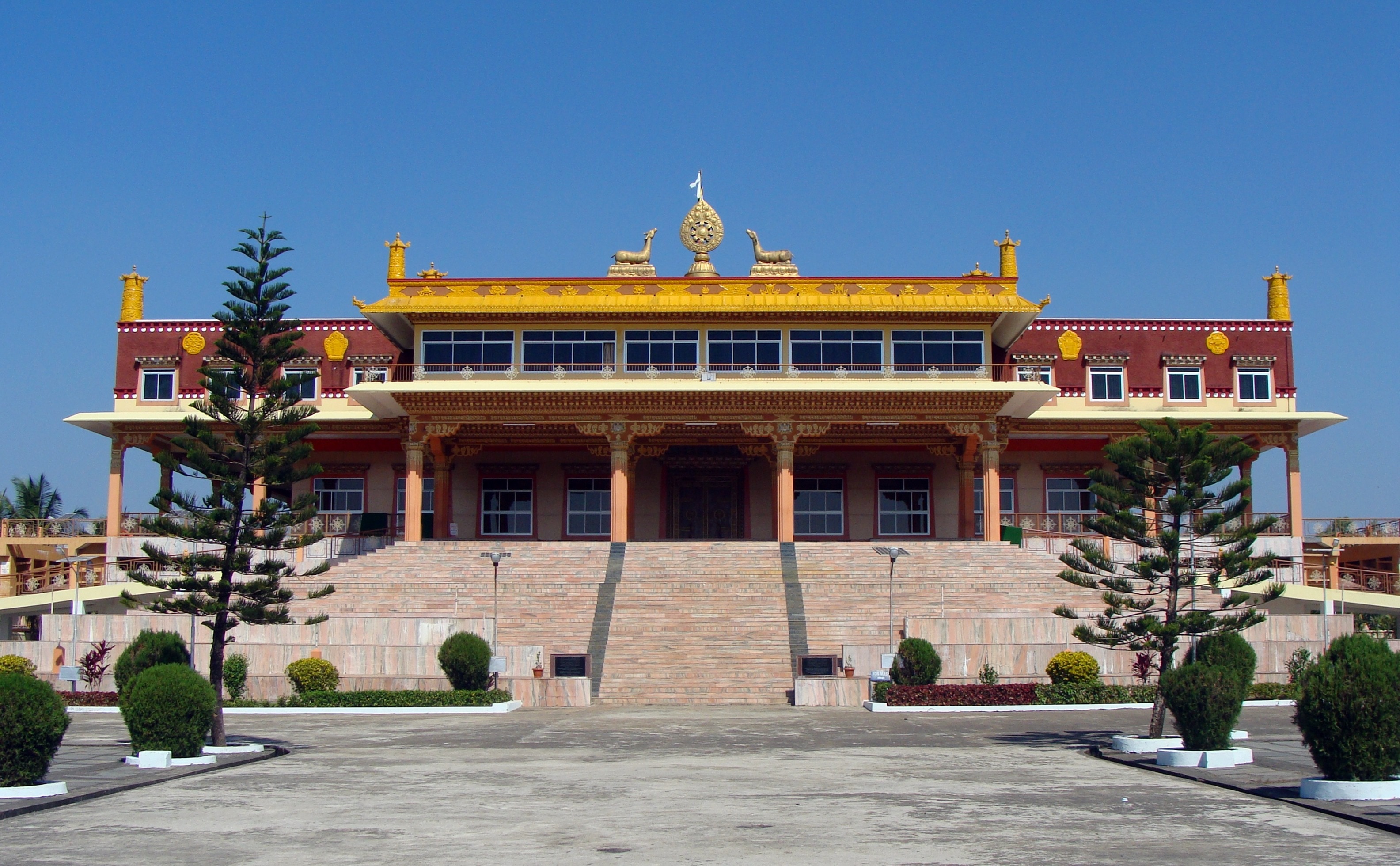 Mini Tibet, Monastery, Mundgod, architecture, built structure