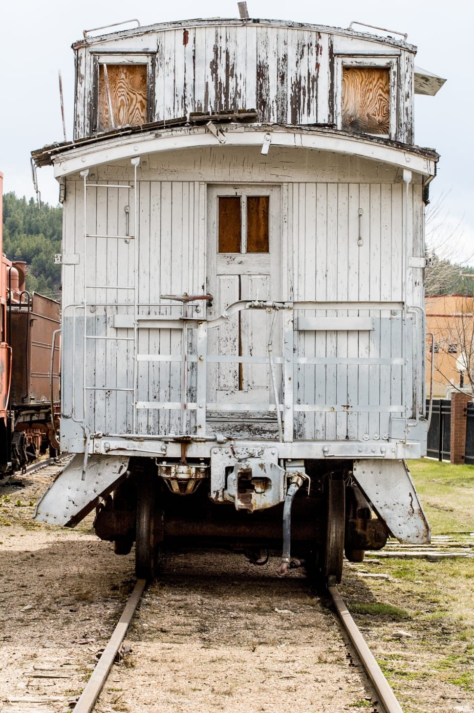 Cars, Wooden, Caboose, Train, Antique, transportation, no people preview