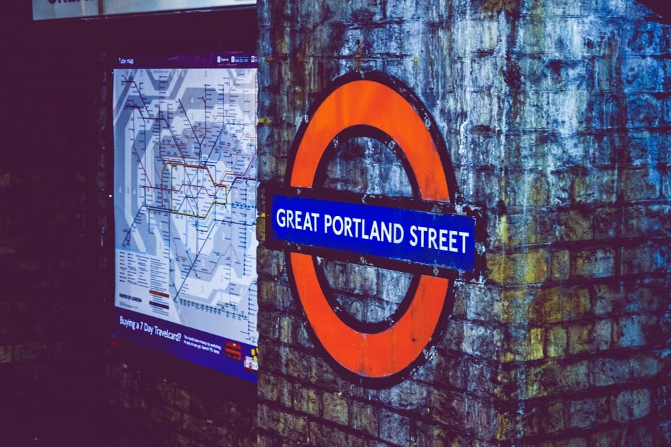 great portland street signage preview