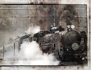 Ancient, Locomotive, Train, Steam Train, train - vehicle, steam train thumbnail