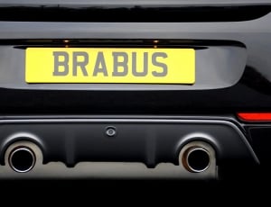 black brabus plate car thumbnail