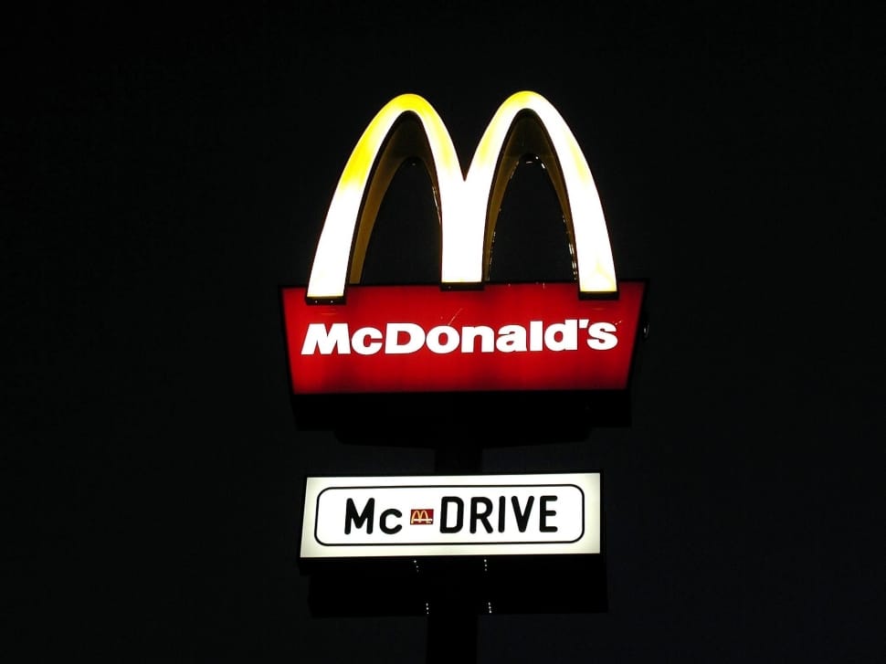 mcdonalds mc drive signage preview
