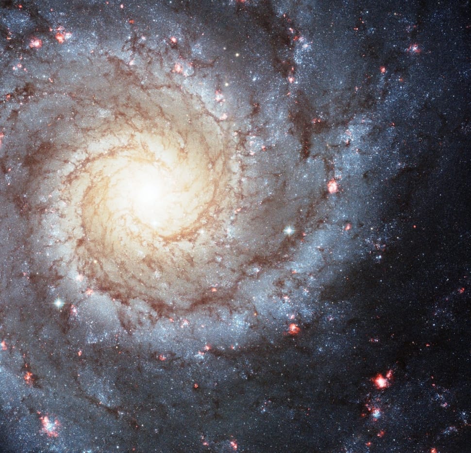 Spiral Galaxy, Ngc 628, Messier 74, space exploration, star - space preview