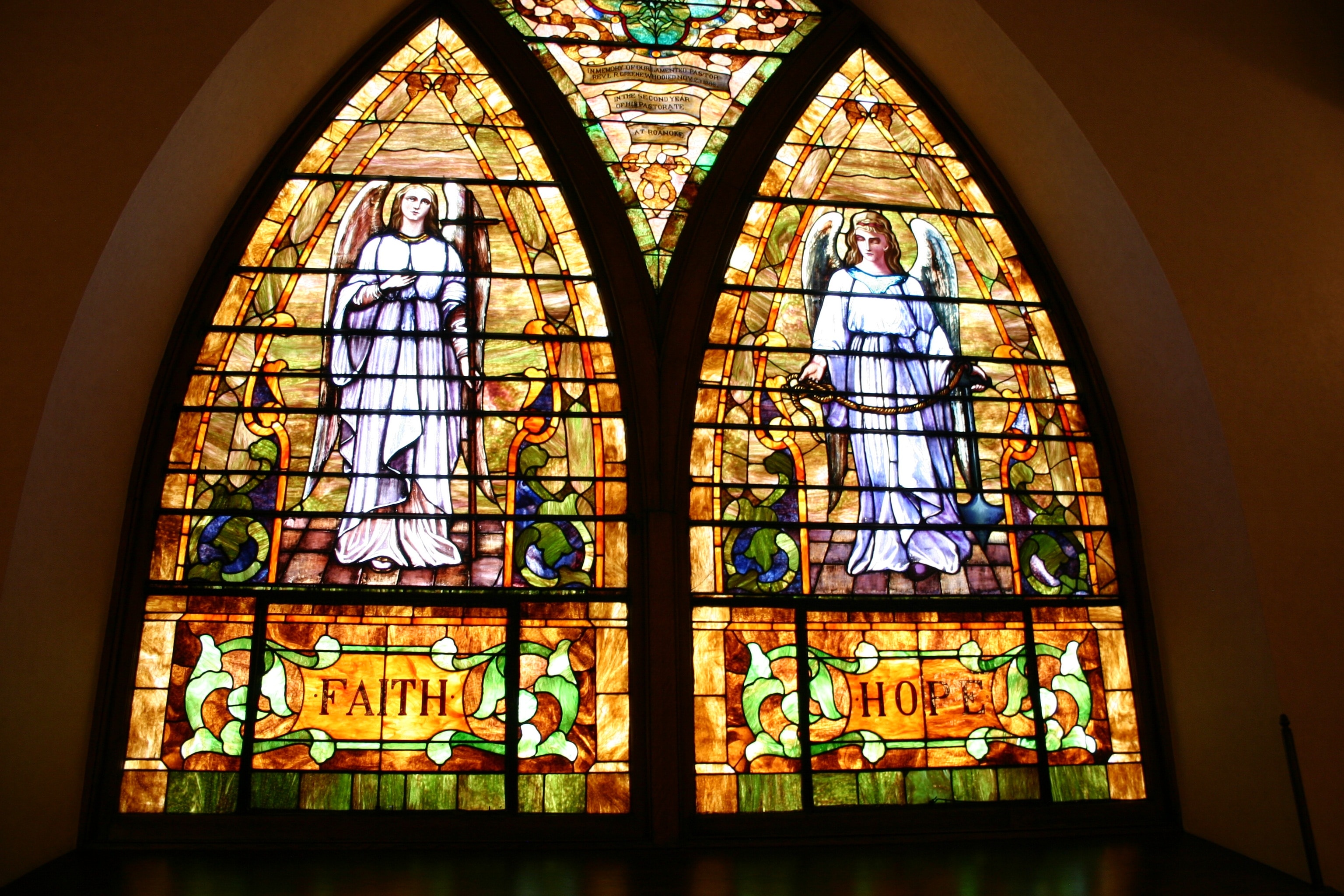 Church, Stained Glass, Window, window, stained glass