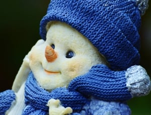 Snow Man, Fig, Snowmen, Winter, Snow, close-up, wool thumbnail