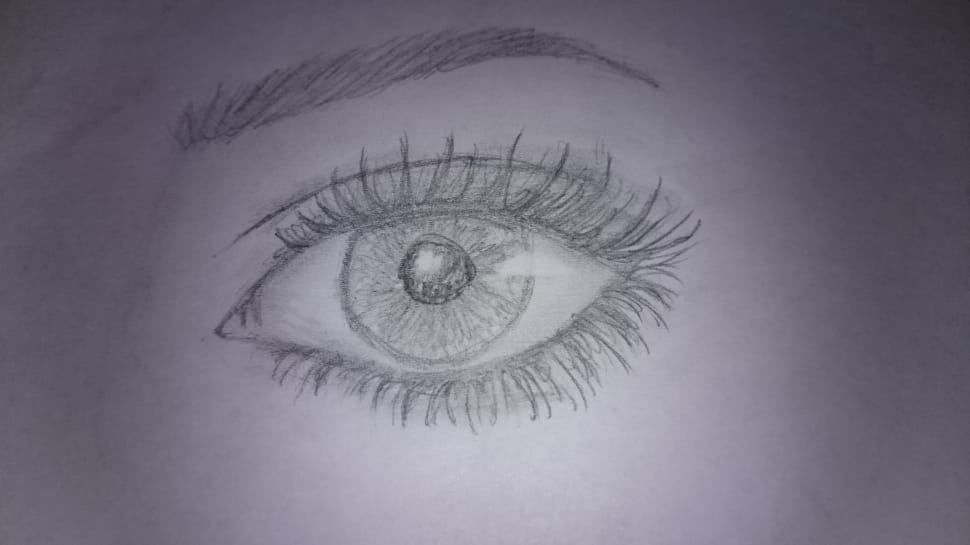 left eye sketch preview