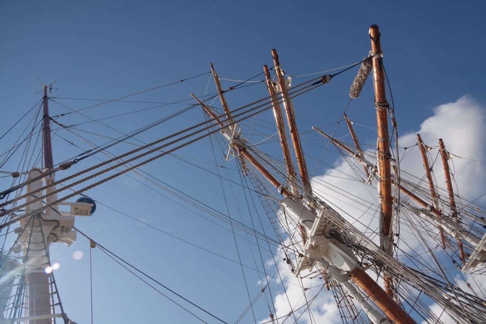 Rigging, Three Masted, Sailing Vessel, sky, industry preview
