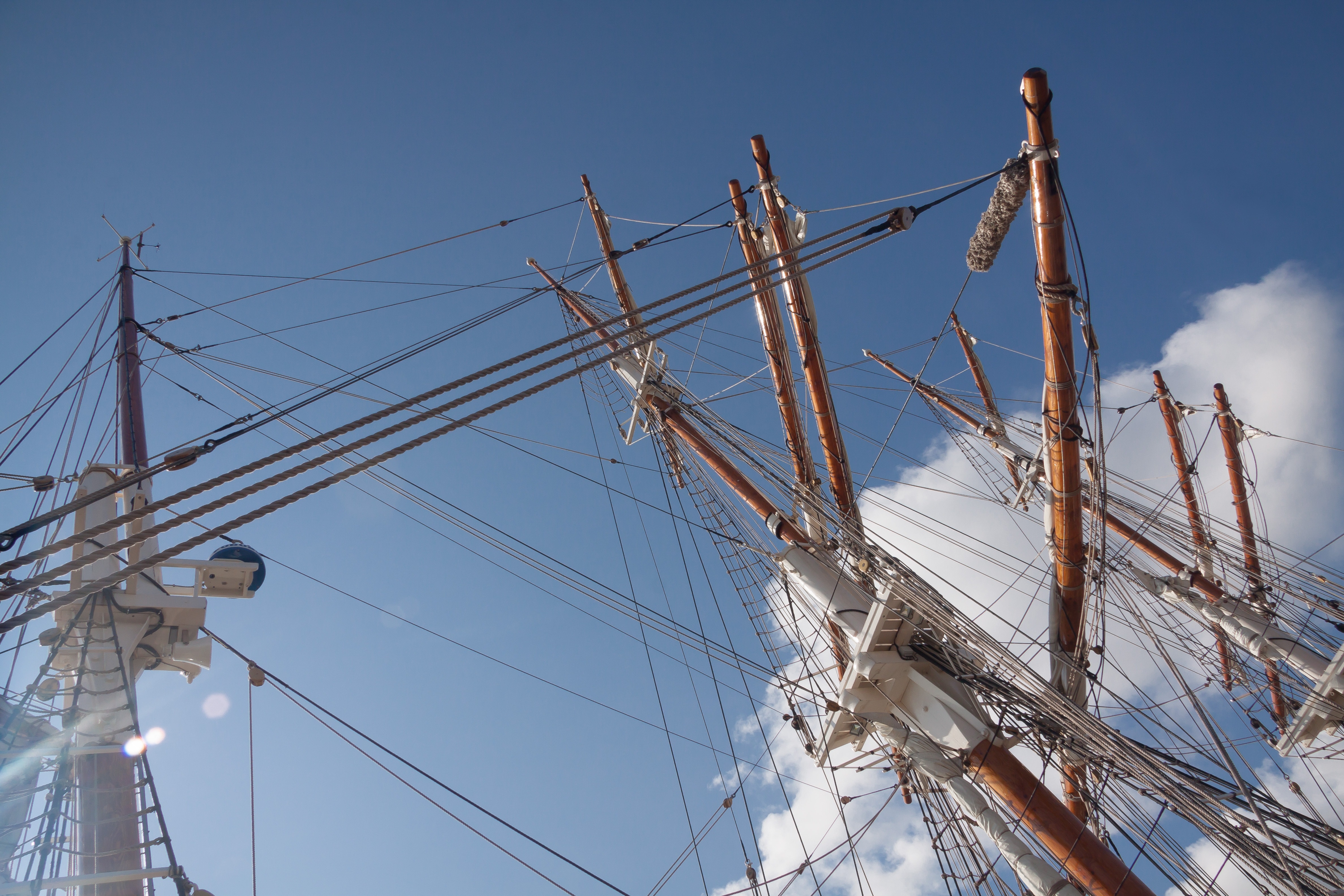 Rigging, Three Masted, Sailing Vessel, sky, industry
