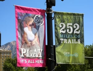 green 252 miles of trails poster thumbnail