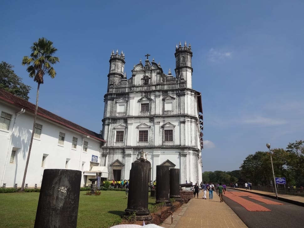 Goa, Building, Church, India, Historical, architecture, sky preview