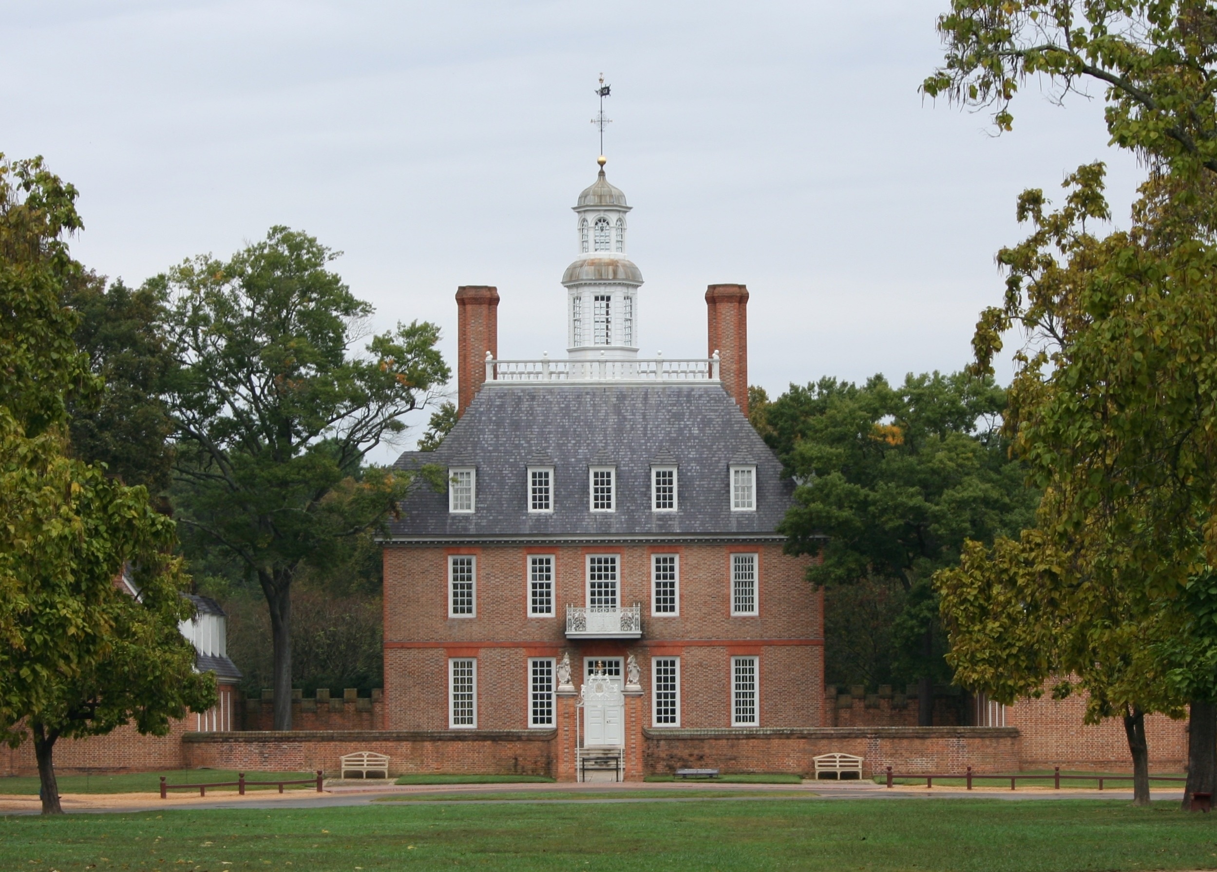 Governor'S Palace, Colonial Williamsburg, architecture, history