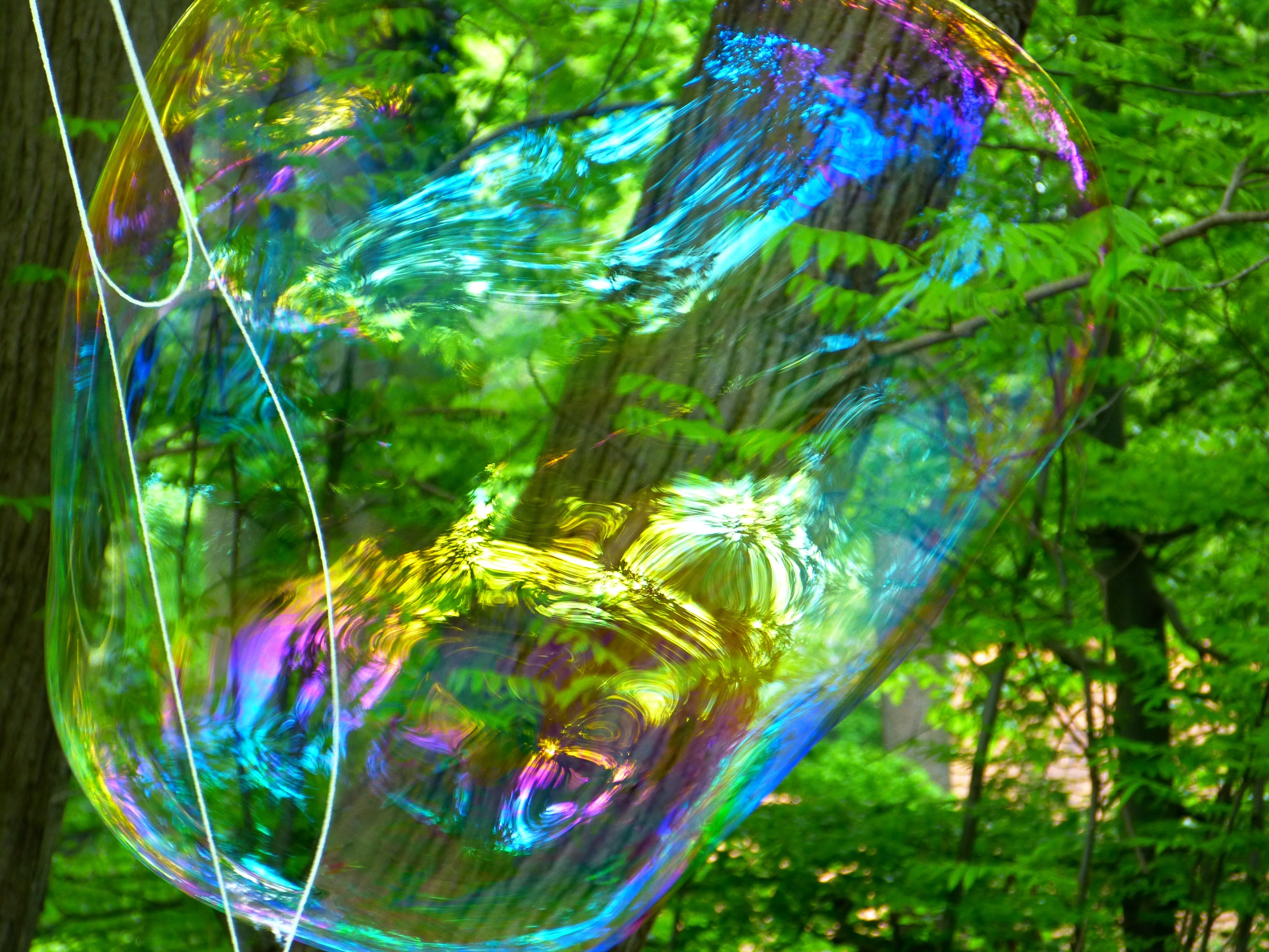 Fly, Weightless, Soap Bubble, Shimmer, multi colored, bubble