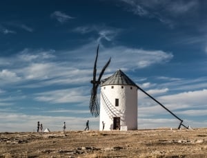 white and grey water windmill thumbnail