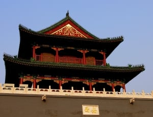 brown and green pagoda thumbnail