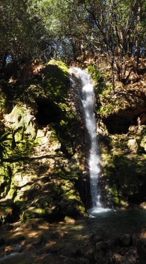 Salt Des Freu, Bach, Waterfall, Mallorca, waterfall, motion thumbnail