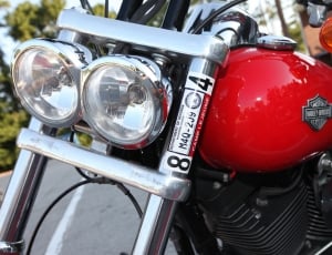 red harley-davidson motorcycle thumbnail