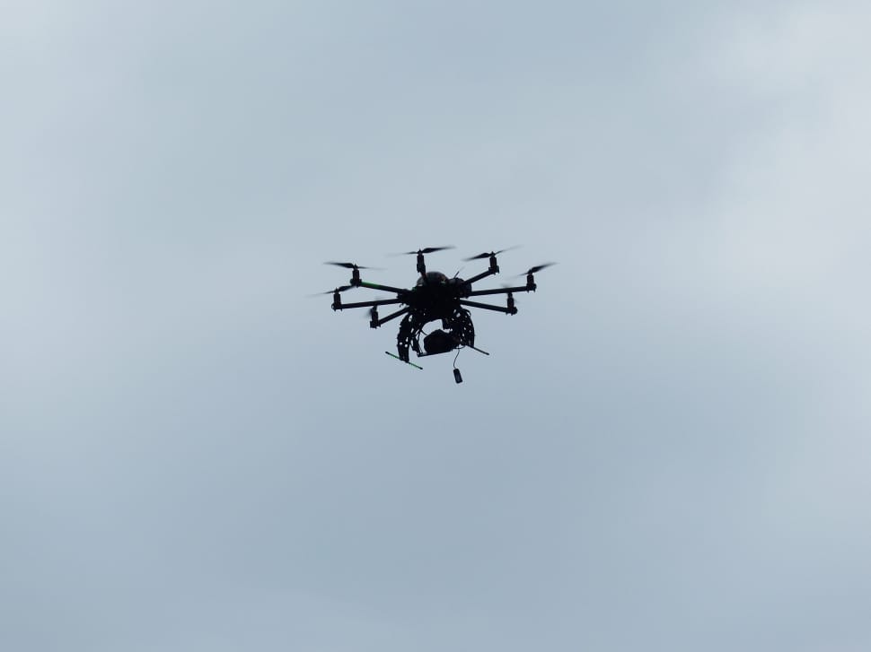 black drone preview