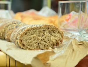 sliced wheat bread on table thumbnail