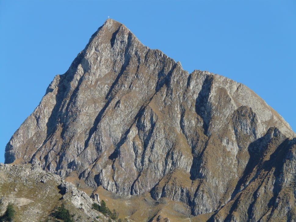 grey and brown rock mountain preview