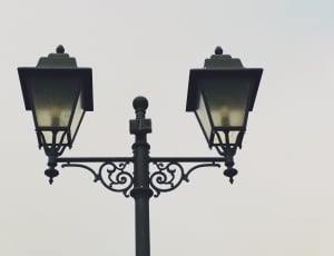black street post lamp thumbnail