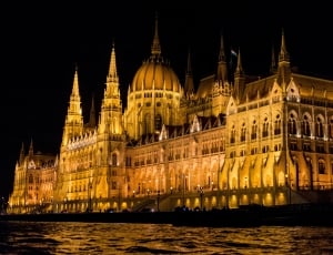 Parliament Building, Night, Architecture, night, architecture thumbnail