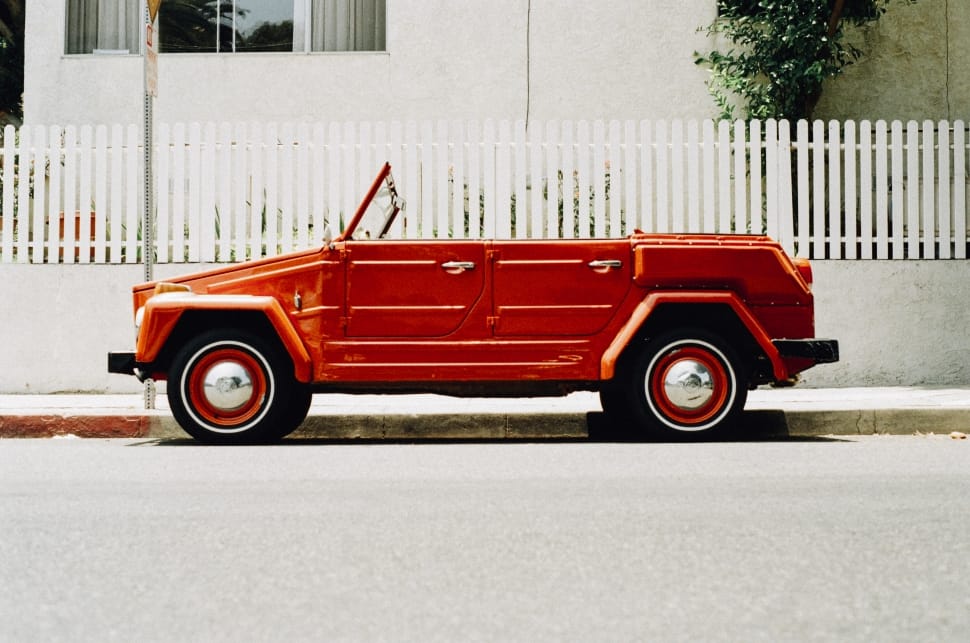 red classic volkswagen thing preview