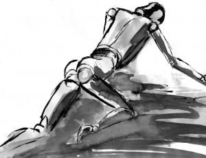two robot illustrations thumbnail