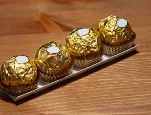 Food, Gold, Chocolate, Sweet, Choco, jewelry, gold colored thumbnail