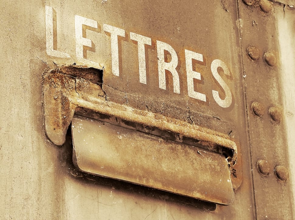 grey metal lettres print container preview