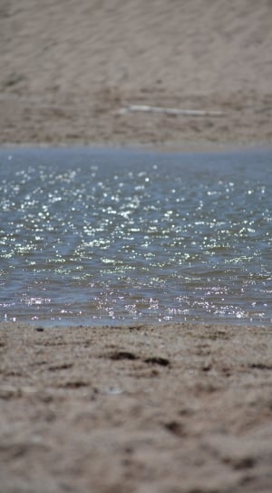 macro photograph of body of water during daytime thumbnail